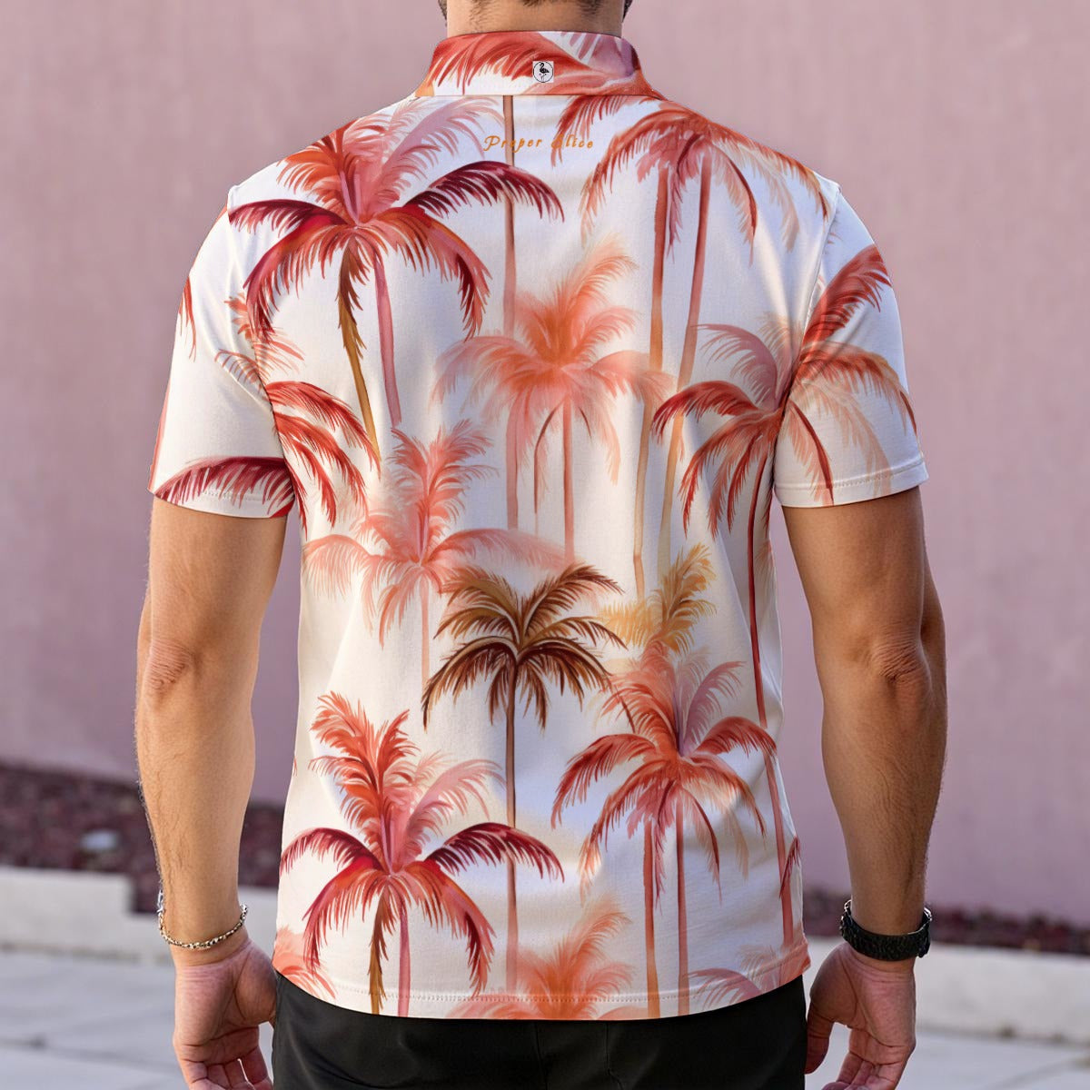 Orange Palm Stretch