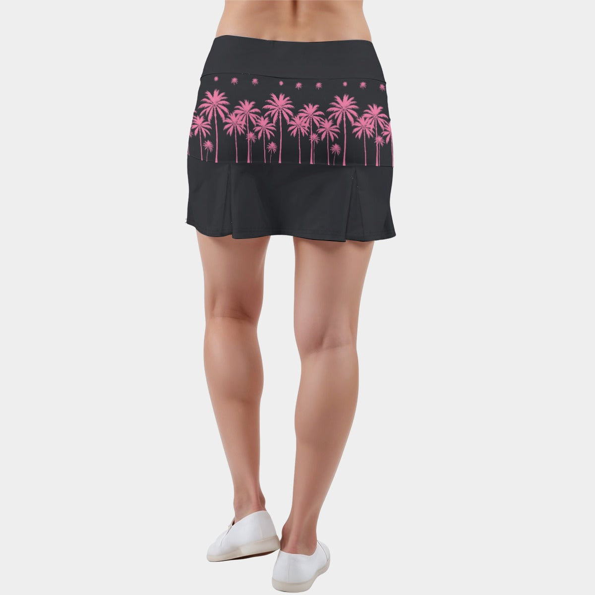 Pink Palm Pocket Skirt