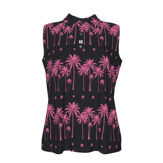 Pink Palm Sleeveless